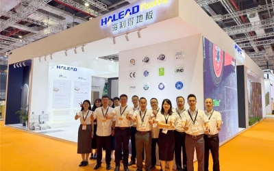 聚勢上海，智見未來——海利得參展DOMOTEX Asia 2025，以環?？萍假x能地面材料創新實踐